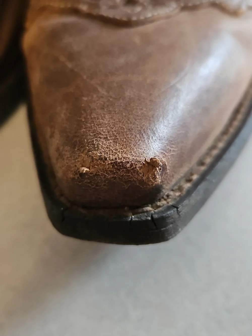 Laredo Western Rust Brown Cowboy Boots - Picture 4 of 15